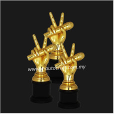 EXCLUSIVE METAL GOLD TROPHIES WS6170 WS6170